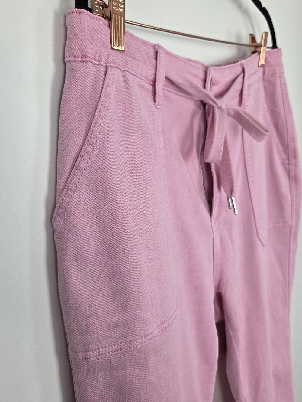 Judy Blue Pink Drawstring Jogger Pants - Picture 6 of 15